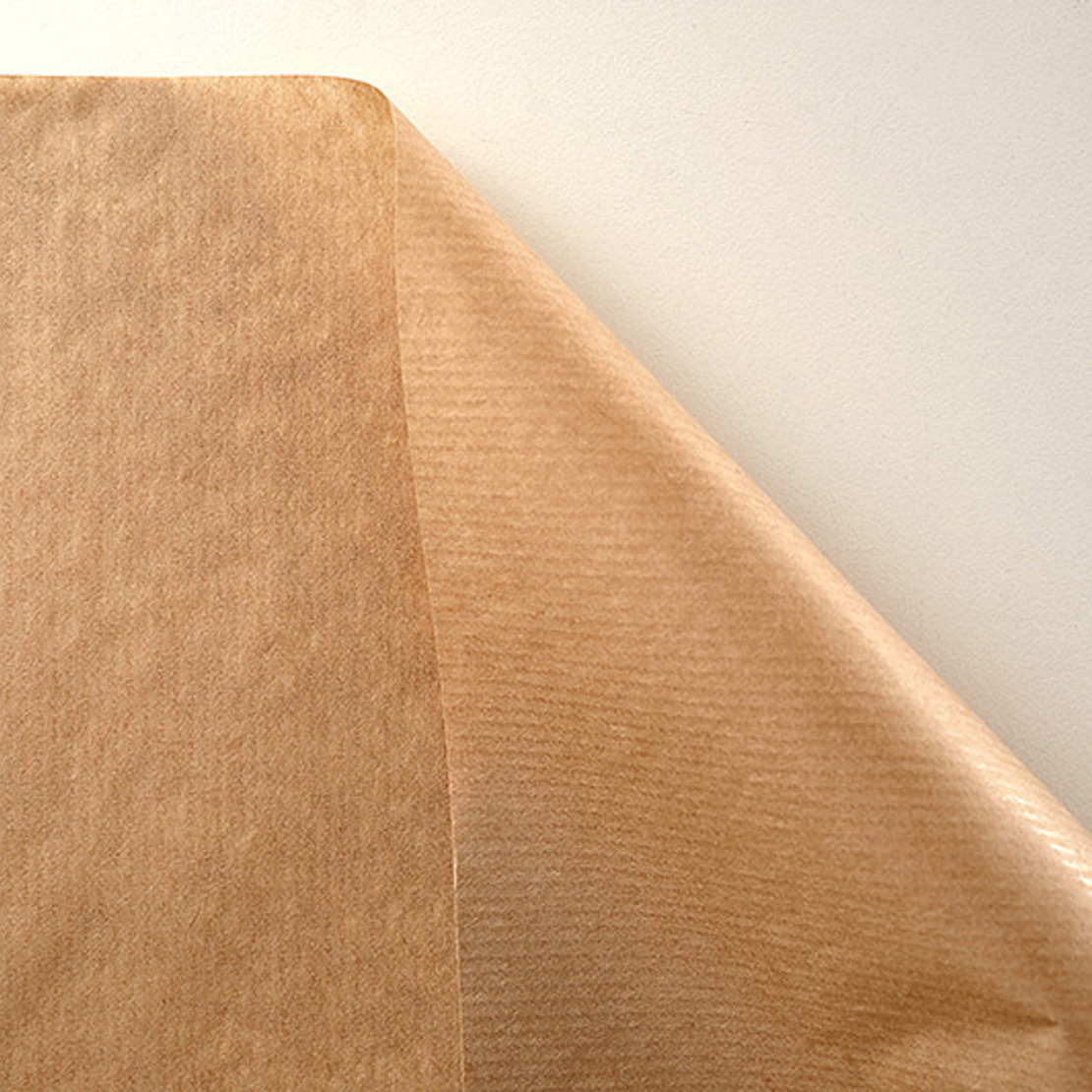 ribbed brown paper